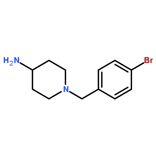 4-Piperidinamine, 1-[(4-bromophenyl)methyl]-