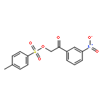 Ethanone, 2-[[(4-methylphenyl)sulfonyl]oxy]-1-(3-nitrophenyl)-