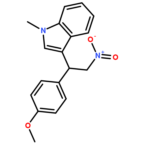 1H-Indole, 3-[1-(4-methoxyphenyl)-2-nitroethyl]-1-methyl-