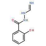 Benzoic acid, 2-hydroxy-, 2-(iminomethyl)hydrazide