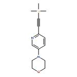 Morpholine, 4-[6-[2-(trimethylsilyl)ethynyl]-3-pyridinyl]-