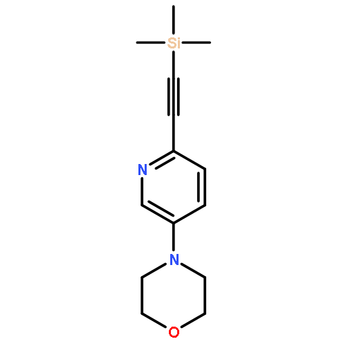 Morpholine, 4-[6-[2-(trimethylsilyl)ethynyl]-3-pyridinyl]-