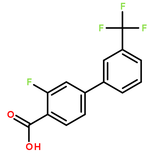 3-Fluoro-3'-(trifluoromethyl)-[1,1'-biphenyl]-4-carboxylic acid