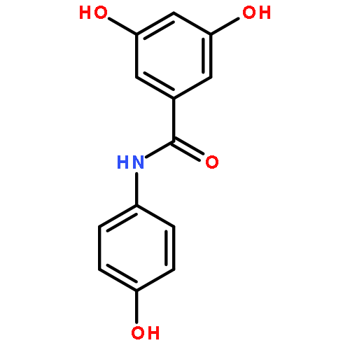 Benzamide, 3,5-dihydroxy-N-(4-hydroxyphenyl)-