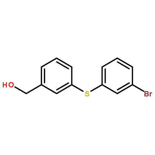 Benzenemethanol, 3-[(3-bromophenyl)thio]-