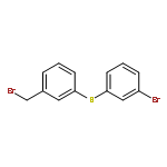 Benzene, 1-bromo-3-[[3-(bromomethyl)phenyl]thio]-