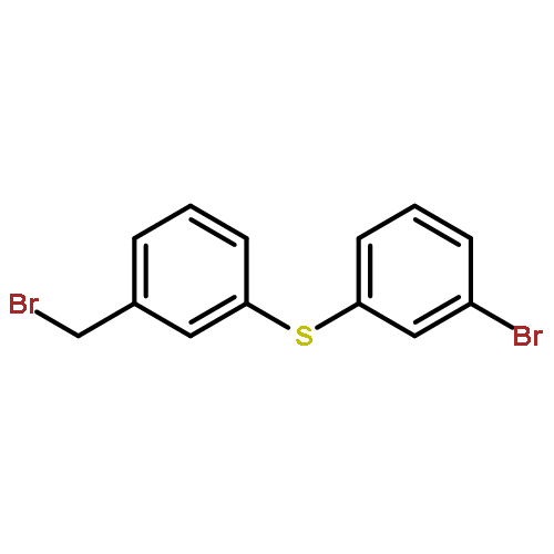 Benzene, 1-bromo-3-[[3-(bromomethyl)phenyl]thio]-