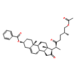 Cholest-5-ene-16,22-dione, 26-(acetyloxy)-3-(benzoyloxy)-, (3b,25R)-