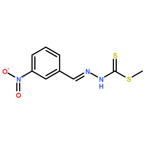 Hydrazinecarbodithioic acid, 2-[(3-nitrophenyl)methylene]-, methyl ester