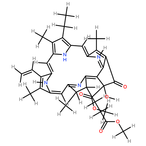 (10R)-10-hydroxypheophorbide a methyl ester