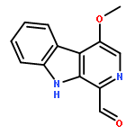 9H-Pyrido[3,4-b]indole-1-carboxaldehyde,4-methoxy-