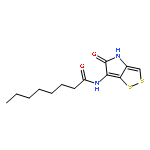 N-(5-oxo-4,5-dihydro[1,2]dithiolo[4,3-b]pyrrol-6-yl)octanamide