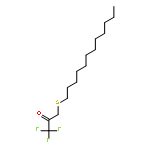 2-Propanone, 3-(dodecylthio)-1,1,1-trifluoro-