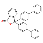 1(3H)-Isobenzofuranone, 3,3-bis([1,1'-biphenyl]-4-yl)-