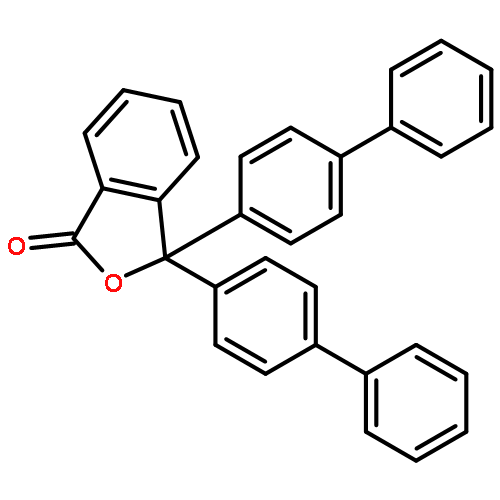 1(3H)-Isobenzofuranone, 3,3-bis([1,1'-biphenyl]-4-yl)-