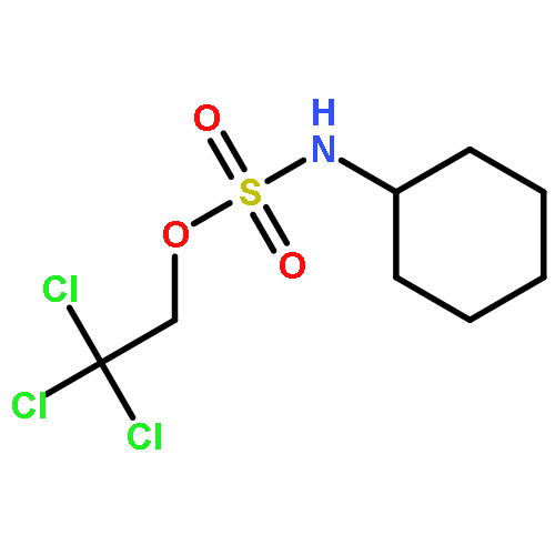 Sulfamic acid, N-cyclohexyl-, 2,2,2-trichloroethyl ester