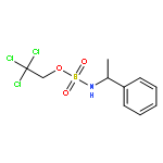 Sulfamic acid, N-(1-phenylethyl)-, 2,2,2-trichloroethyl ester