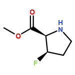 L-Proline, 3-fluoro-, methyl ester, (3R)-