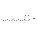 Piperidinium, 1-methyl-1-octyl-, bromide (1:1)