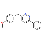 Pyridazine, 3-[(4-methoxyphenyl)methyl]-6-phenyl-