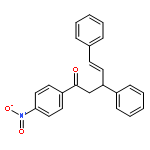 4-Penten-1-one, 1-(4-nitrophenyl)-3,5-diphenyl-, (4E)-