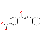 2-Propen-1-one, 3-cyclohexyl-1-(4-nitrophenyl)-, (2E)-