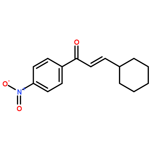 2-Propen-1-one, 3-cyclohexyl-1-(4-nitrophenyl)-, (2E)-