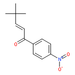 2-Penten-1-one, 4,4-dimethyl-1-(4-nitrophenyl)-, (2E)-