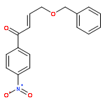 2-Buten-1-one, 1-(4-nitrophenyl)-4-(phenylmethoxy)-, (2E)-