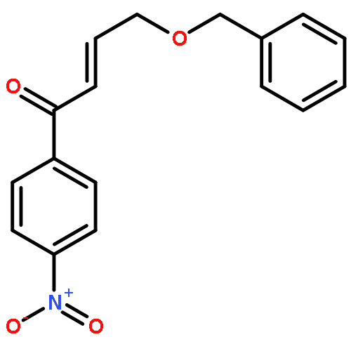 2-Buten-1-one, 1-(4-nitrophenyl)-4-(phenylmethoxy)-, (2E)-