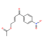 2-Buten-1-one, 4-(acetyloxy)-1-(4-nitrophenyl)-, (2E)-