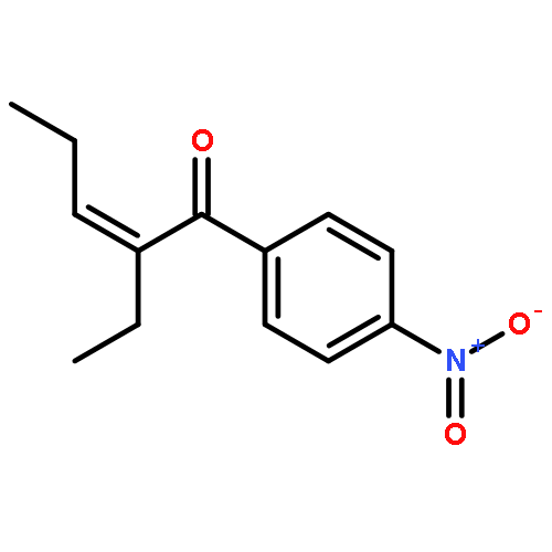 2-Penten-1-one, 2-ethyl-1-(4-nitrophenyl)-, (2E)-