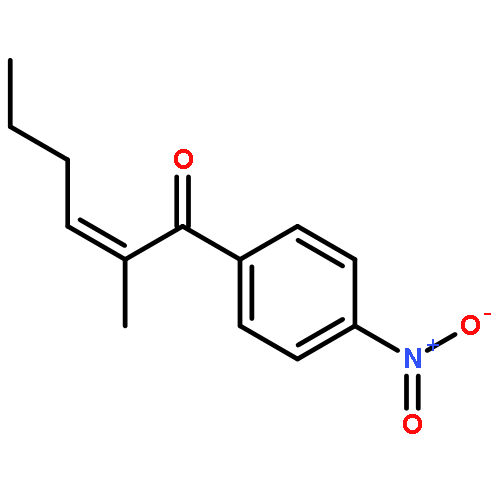 2-Hexen-1-one, 2-methyl-1-(4-nitrophenyl)-, (2E)-