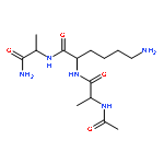 L-Alaninamide, N-acetyl-L-alanyl-L-lysyl-