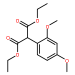 Propanedioic acid, (2,4-dimethoxyphenyl)-, diethyl ester