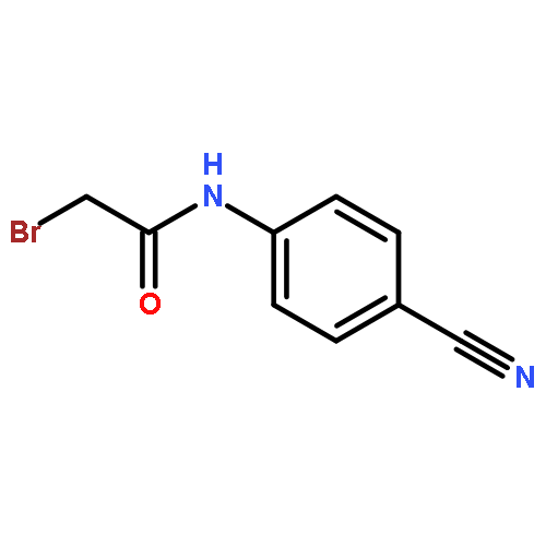 Acetamide, 2-bromo-N-(4-cyanophenyl)-