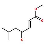 2-Heptenoic acid, 6-methyl-4-oxo-, methyl ester, (2E)-