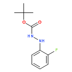 Hydrazinecarboxylic acid, 2-(2-fluorophenyl)-, 1,1-dimethylethyl ester