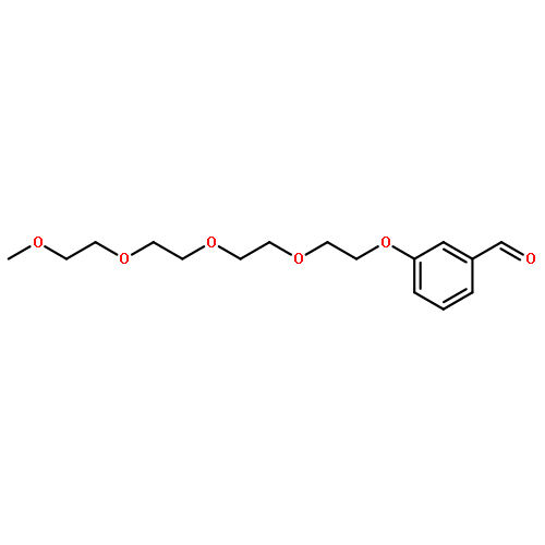 Benzaldehyde, 3-(3,6,9,12-tetraoxatridec-1-yloxy)-