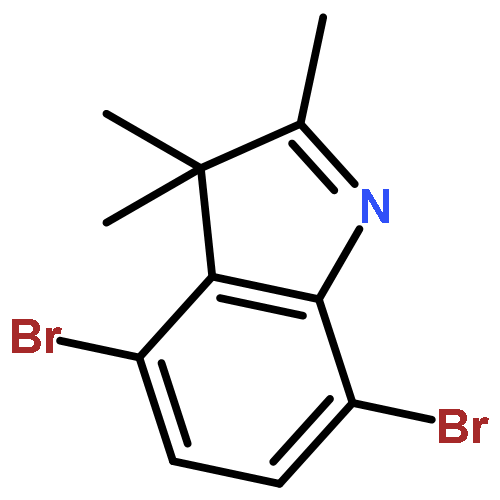 3H-Indole, 4,7-dibromo-2,3,3-trimethyl-