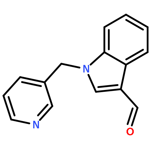 1-(pyridin-3-ylmethyl)indole-3-carbaldehyde