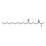 Pentadecanamide, 5-hydroxy-N,N-dimethyl-, (5R)-