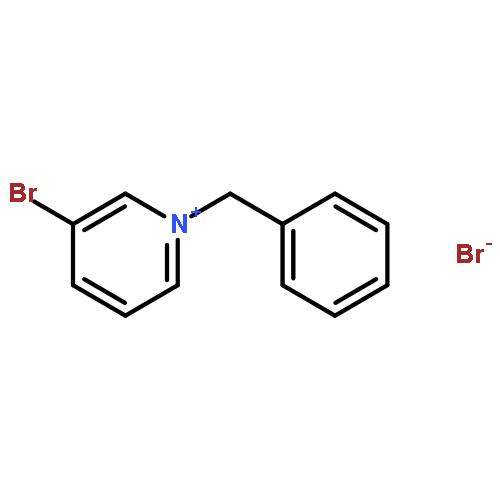 Pyridinium, 3-bromo-1-(phenylmethyl)-, bromide (1:1)