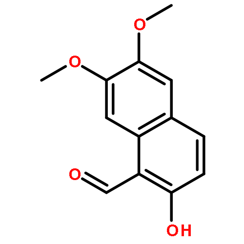 1-Naphthalenecarboxaldehyde, 2-hydroxy-6,7-dimethoxy-