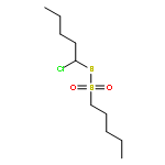 1-Pentanesulfonothioic acid, S-(1-chloropentyl) ester