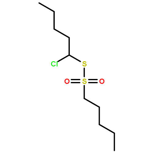 1-Pentanesulfonothioic acid, S-(1-chloropentyl) ester