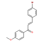 2-Propen-1-one, 3-(4-bromophenyl)-1-(4-methoxyphenyl)-