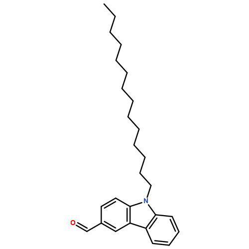 9H-Carbazole-3-carboxaldehyde, 9-tetradecyl-