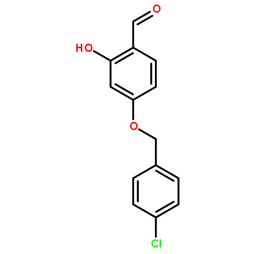 Benzaldehyde, 4-[(4-chlorophenyl)methoxy]-2-hydroxy-