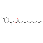 10-Undecenoic acid, 2-(4-methyl-3-cyclohexen-1-yl)propyl ester